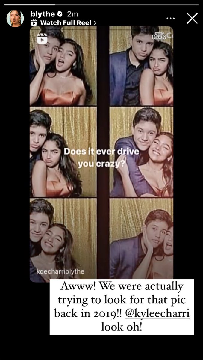 luvarchivekds's tweet photo. BYE I’M GONNA CRY. SHE POSTED ON HER STORY

#KyleDrea https://t.co/6kEGE90erE