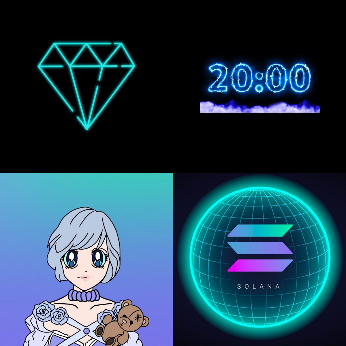 TODAY IS THE DAY !
Launching at 20:00UTC
launchmynft.io 
For more info Join our Discord!

#launching #solanalaunch #launchingtoday #todayistheday #NFTDROP #nftmint #mintingtoday #solanacollection #mintingtoday #minting #NFTCollection #NFTdrop #NFTsales