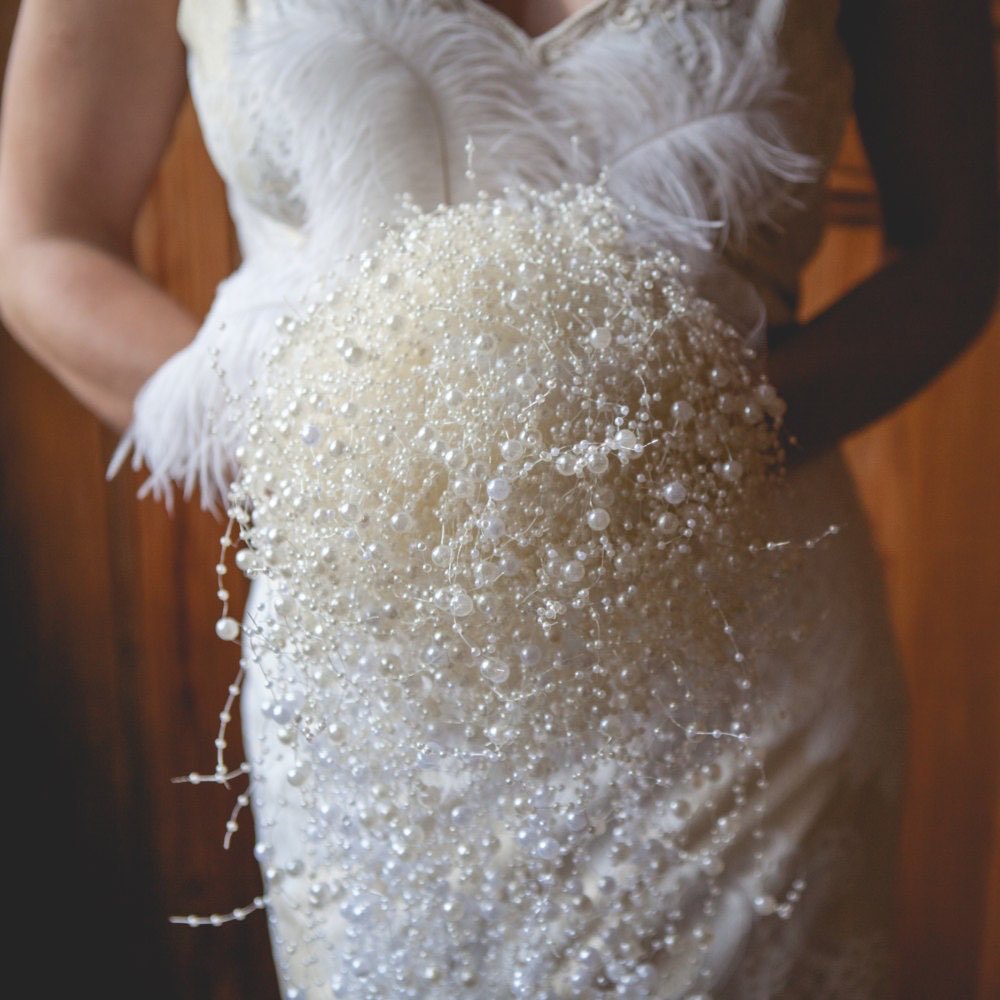 They say, imitation, is the highest form of flattery well with over 10 years of experience, where no strangers to that, but for the original pearl wedding bouquet visit our Etsy store online today custom orders taken