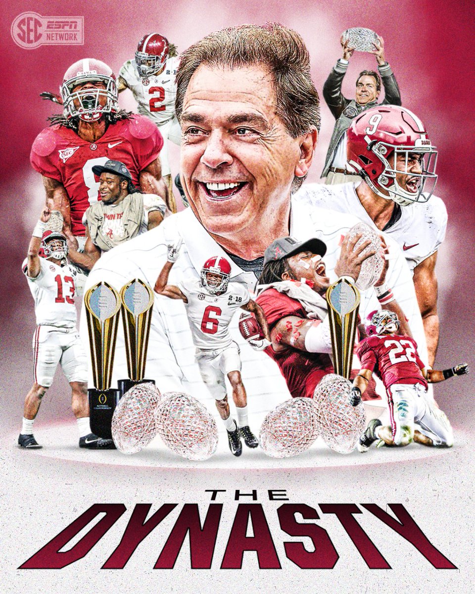 Every player that played four years under Nick Saban at Alabama won a national championship. Incredible.