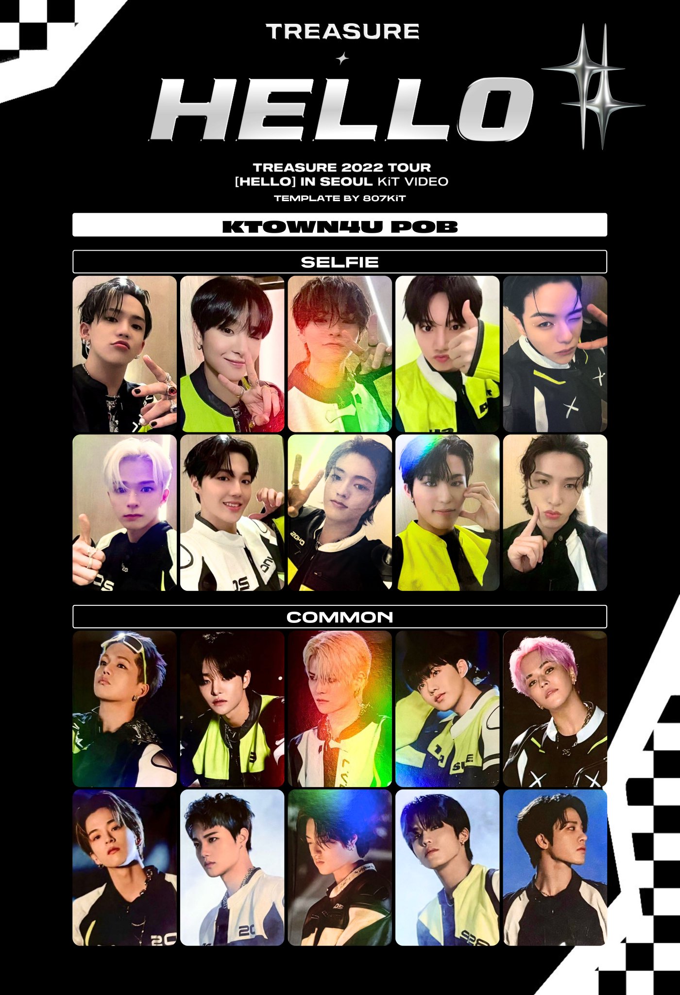 日本最級 TREASURE HELLO ktown4u 当選者限定 トレカ ジョンウ