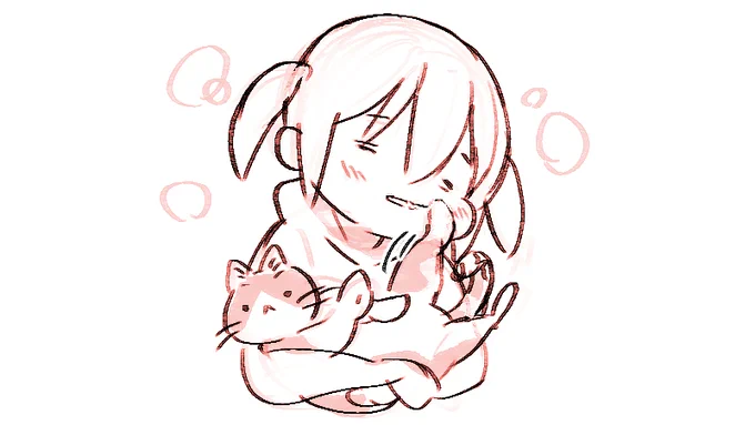 いっぱいあまえられてえらい 