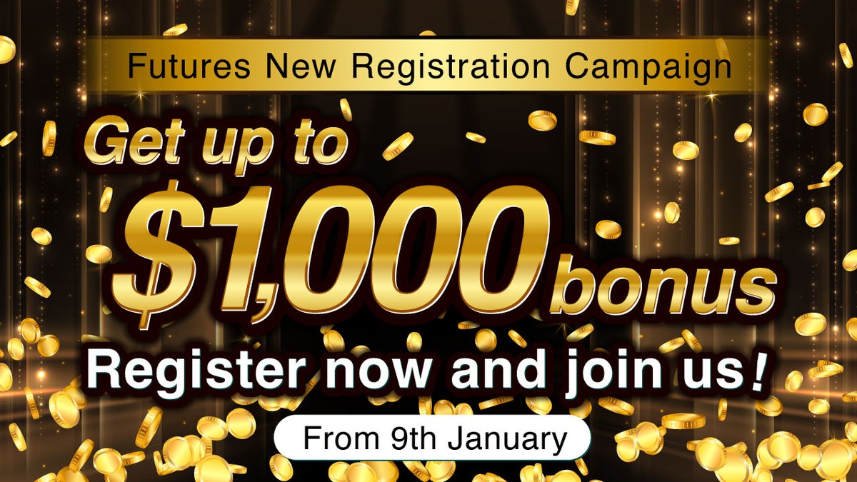 Futures New Registration Campaign #bitcastlewelcomebonus ／ 🎁Get up to $1000  bonus ＼ ✓ Join #bitcastle Futures! For more information  https://t.co/l8DVGfMvO7 #cryptocurrency #Airdrop #Giveaway #USDTether