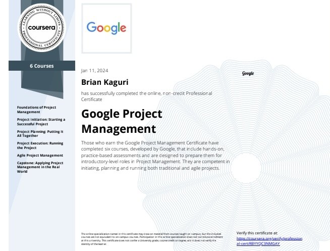 0xpheus's tweet photo. I'm happy to share that I'm done with @Google's Project Management course🚀. I'm currently using the knowledge gained to write and maintain documentation for a certain project I'm participating in. Can't share much about it now but will do so in due time.
https://t.co/97JtdVAsGl https://t.co/cslcdwoLdV