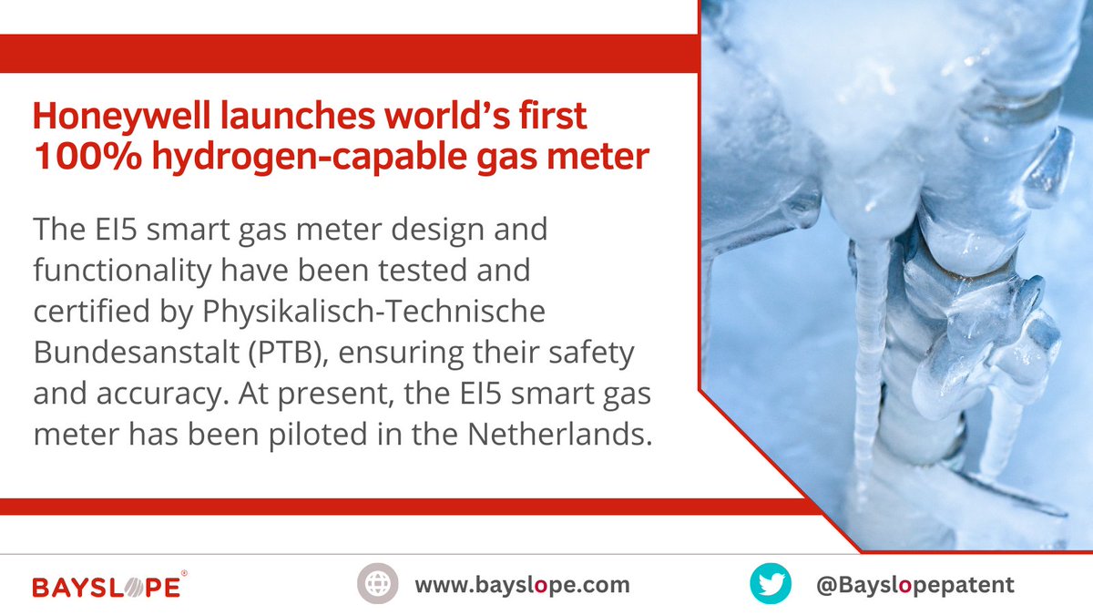 #Honeywell creates world's first 100% hydrogen capable gas meter.
#Honeywell #HydrogenGasMeter #Innovation #GasTechnology #CleanEnergy #SustainableTech #HydrogenEnergy #EnergyEfficiency #GreenTechnology #Environment #HydrogenInnovation #GasMeter #EnergyTransition