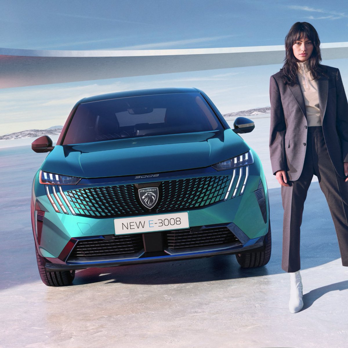 Commandez votre Nouveau #PeugeotE3008 100% #Électrique dès aujourd'hui : bit.ly/48rwnhX