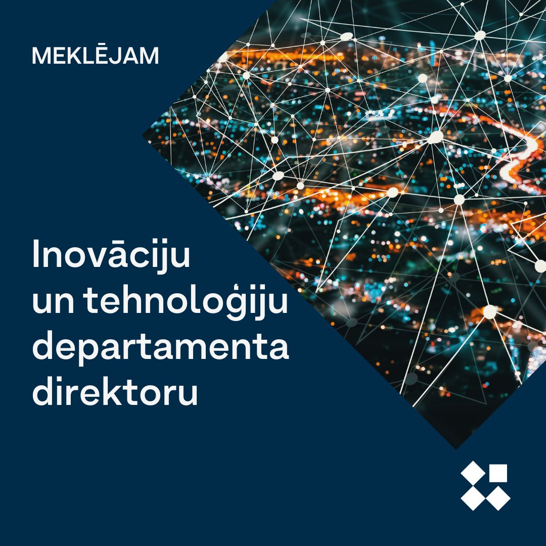 👋Aicinām komandā Inovāciju un tehnoloģiju departamenta direktoru, kas nodrošinās pasākumu kopumu inovāciju un tehnoloģiju pārneses sistēmas veicināšanai, īstenojot LIAA stratēģiskos mērķus un darbības virzienus! Piesakies līdz 24. janvārim.

🔗liaa.gov.lv/lv/vakance/itd…
#teirdarbs