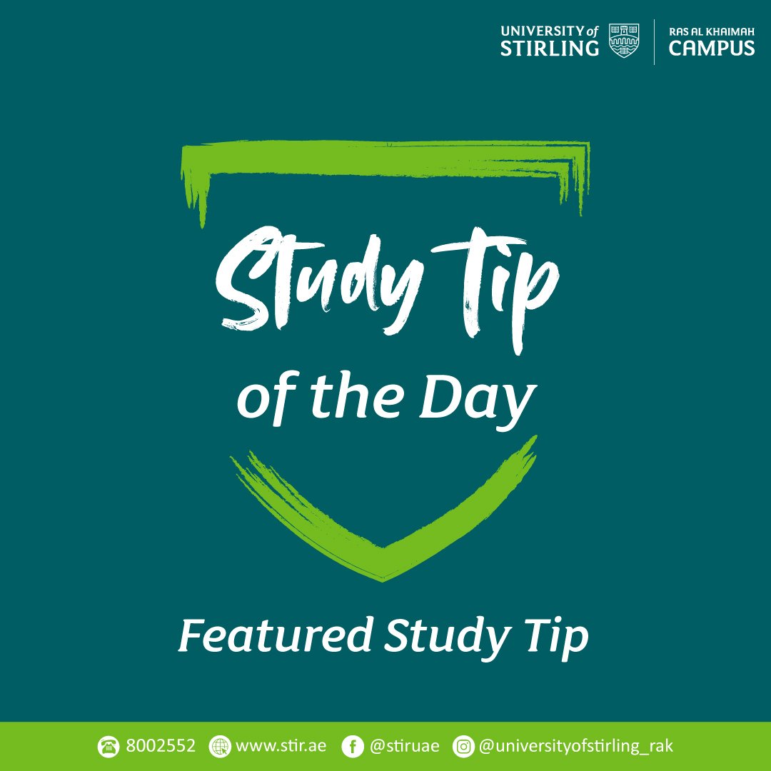 Stir_UAE's tweet photo. Study tip: Prioritize understanding over memorization. Actively engage with the material by asking questions, discussing, &amp; applying concepts. Embrace a deep learning approach for academic success
#StudyTips #StudentLife #AcademicSuccess #EducationMatters

https://t.co/fzh6xLl1zl https://t.co/cOi56Txvht
