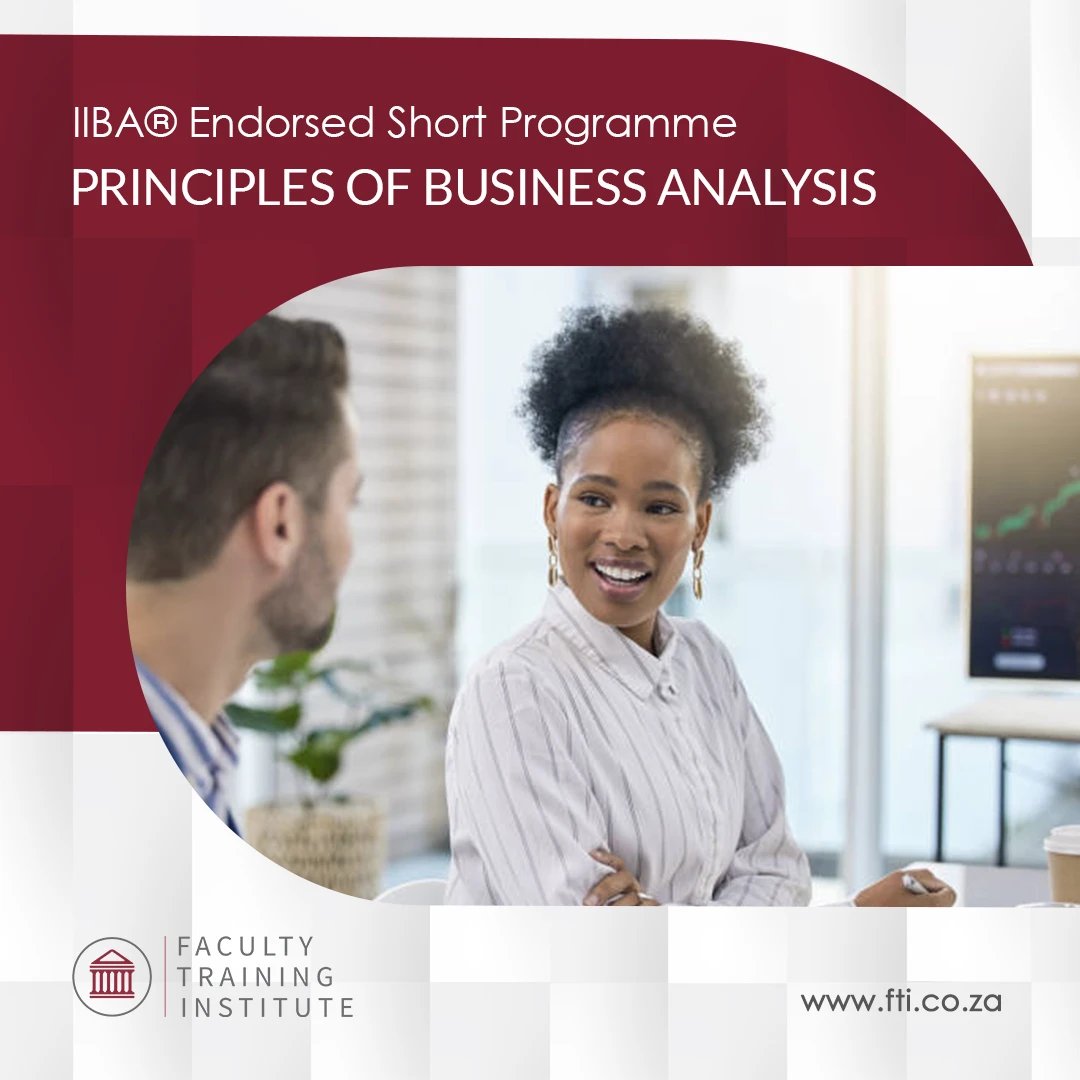 facultytraining's tweet photo. This short programme is ideal for #Business
and #SystemsAnalysts, and #Managers with no #BusinessAnalysis experience. Contact us for roll-out options: https://t.co/YlS02hjR0u https://t.co/qd6pG3exSm