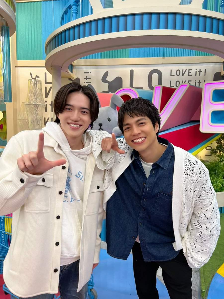 オマケのお届け…🫣💓 昨日の『 #ラヴィット！』にて一緒に出演した