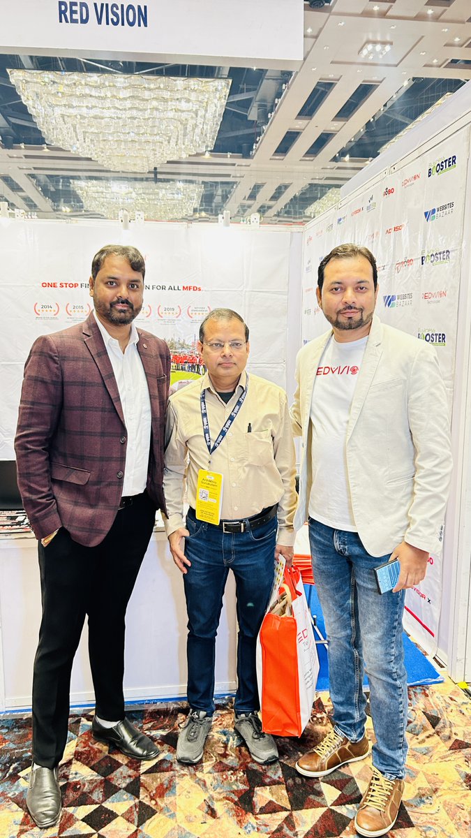 redvisionft's tweet image. Team #REDVision is available at "Finmela  Event, 2024 by Rashtriya Arthmitra Gurukulam at stall no. 44" We will be  happy to meet you all and answer any questions you may have regarding  the most advanced fintech platforms within the mutual fund industry.
#AMGRashtriya2024