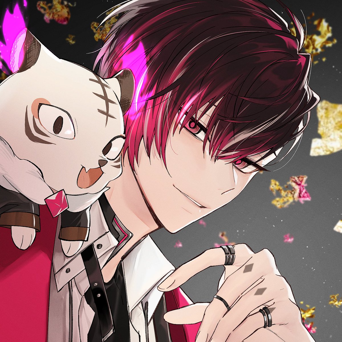 VeroVani1210's tweet photo. Beautiful new icon by @Satosi_Peter!!
謝謝阿智接我的委託🥹🫶
居然還有火焰差分太開心了😭❤️‍🔥

#LouVerGallery https://t.co/pZt4c98G3D