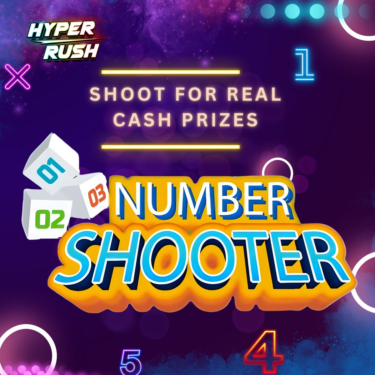 Ready, aim, numbershoot! 🎯 Embrace the thrill of precision on Hyperrush's Number Shooter – where math meets mayhem! 🔢✨ 
#NumberShooterShowdown #PrecisionGaming #HyperrushAdventures