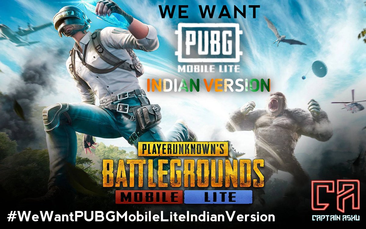 Captain_ASHU_16's tweet image. #WeWantPUBGMobileLiteIndianVersion