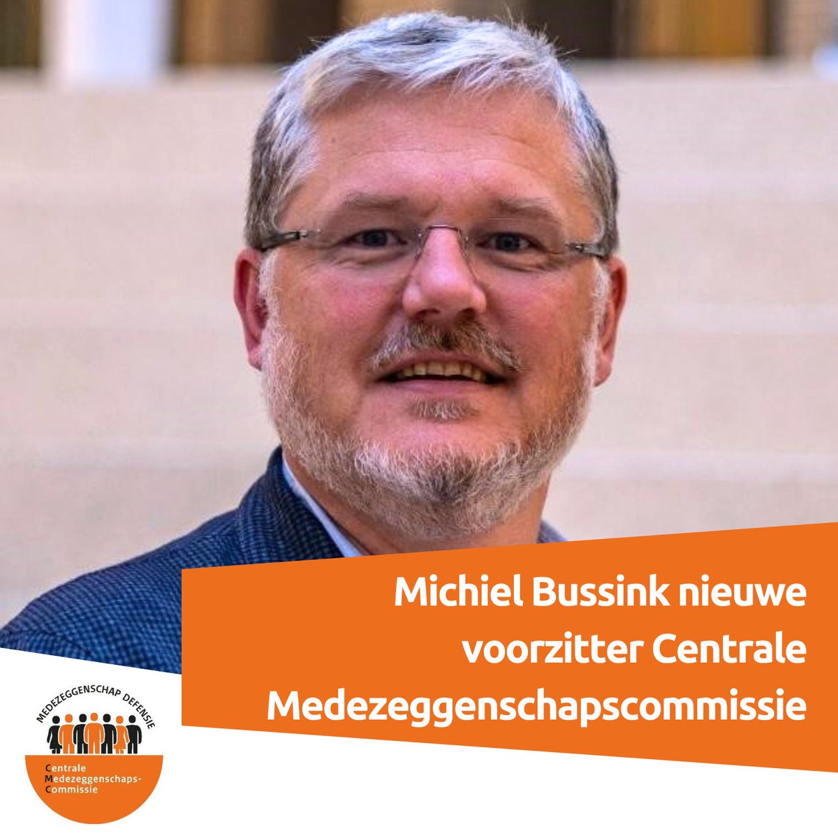 📢Kolonel-arts Michiel Bussink MSc MBA is unaniem verkozen tot #voorzitter van de #CMC #Defensie. “Mijn drijfveer is om waar mogelijk middels synergie, ofwel ‘1 +1 = 3’, beleidsterreinen in de Defensieorganisatie (nog) beter te maken.” Lees het bericht 👉 bit.ly/48rcqrD