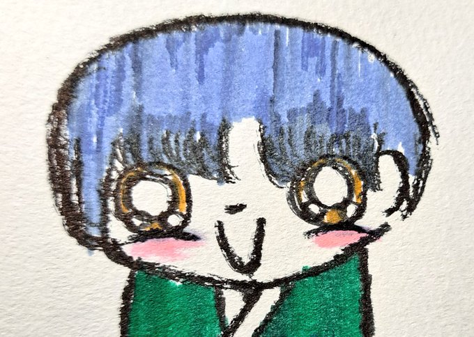 キラキラと輝く目線の先には、、#イラスト#絵#作品#ペン画 