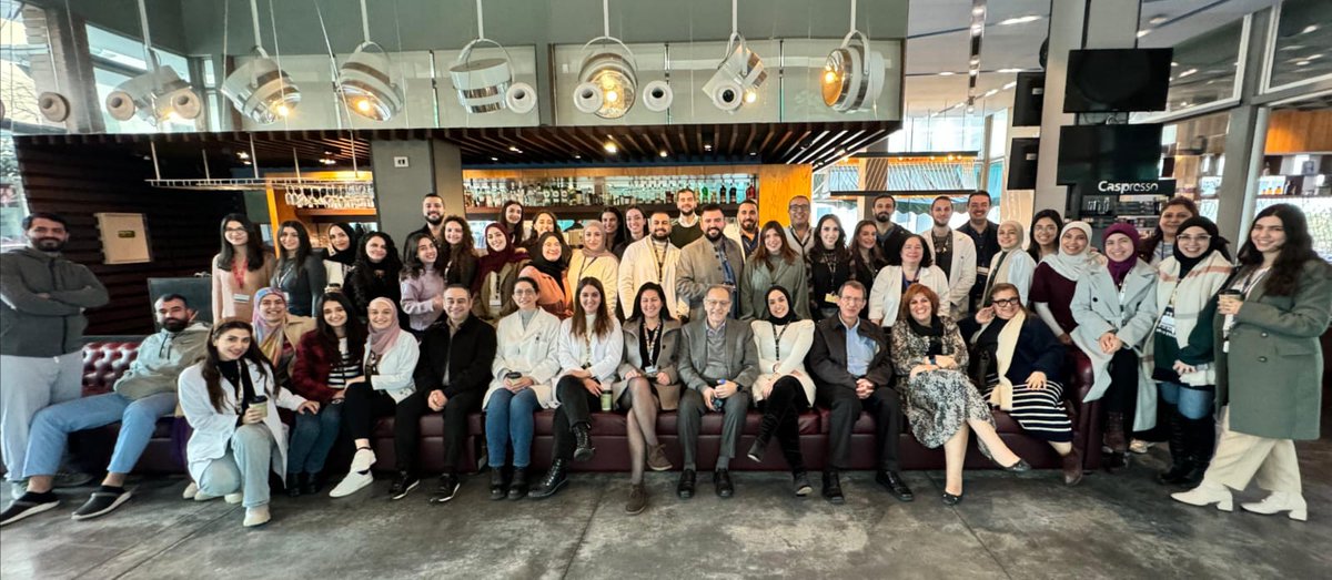 AUBMCpediatrics's tweet photo. Celebrating the new year at the annual department breakfast gathering at Casper and Gambini MedCafe https://t.co/wprMHzvbof