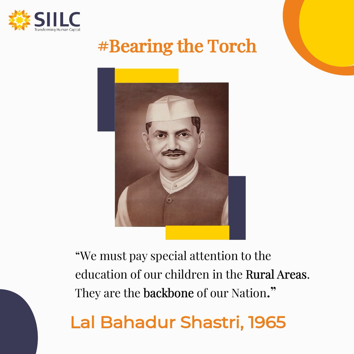 SIILC_SIMACES's tweet photo. Lal Bahadur Shastri's dream blooms! Ignite skills with SIILC's Agritech courses. Learn &amp; thrive. 
Visit: https://t.co/yg5NM8NM4x #LalBahadurShastri #ShastriVision #RuralEmpowerment #SIILC #education #Learning #empowerment #skilling https://t.co/KQWkkt73I9