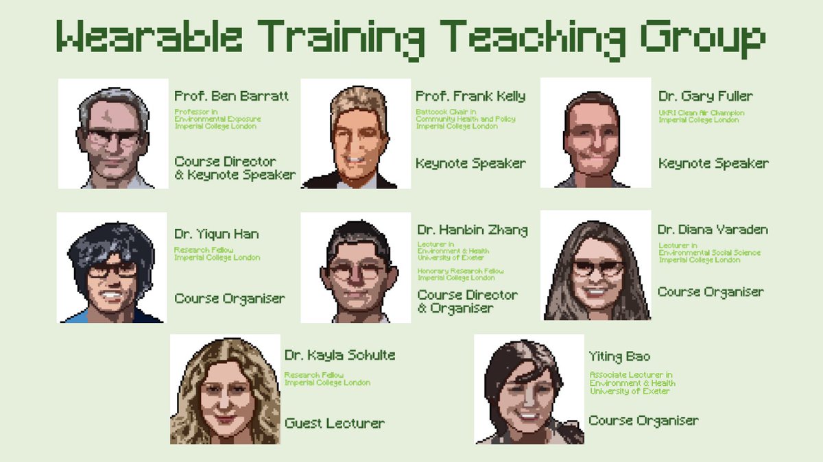 Our Wearable Training Teaching Group 👏
More information can be found on wearabletraining.org, and applications can be made via the ‘Apply here’ tab. The application deadline is 15th January 2024. <a href="/imperialcollege/">Imperial College London</a> <a href="/ECEHH/">ECEHH</a>
