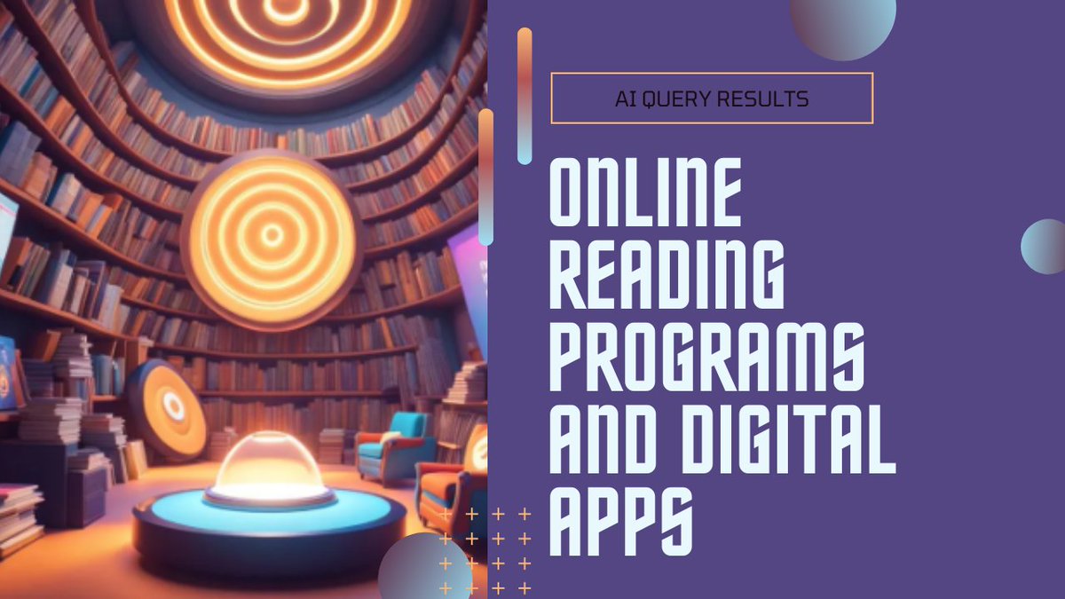 Looking for programs and apps to reinforce #reading instruction? Explore and try out 21 online reading programs and 6 reading apps! sbee.link/mvcyhk6qfn @tceajmg #ela #teachertwitter #learning