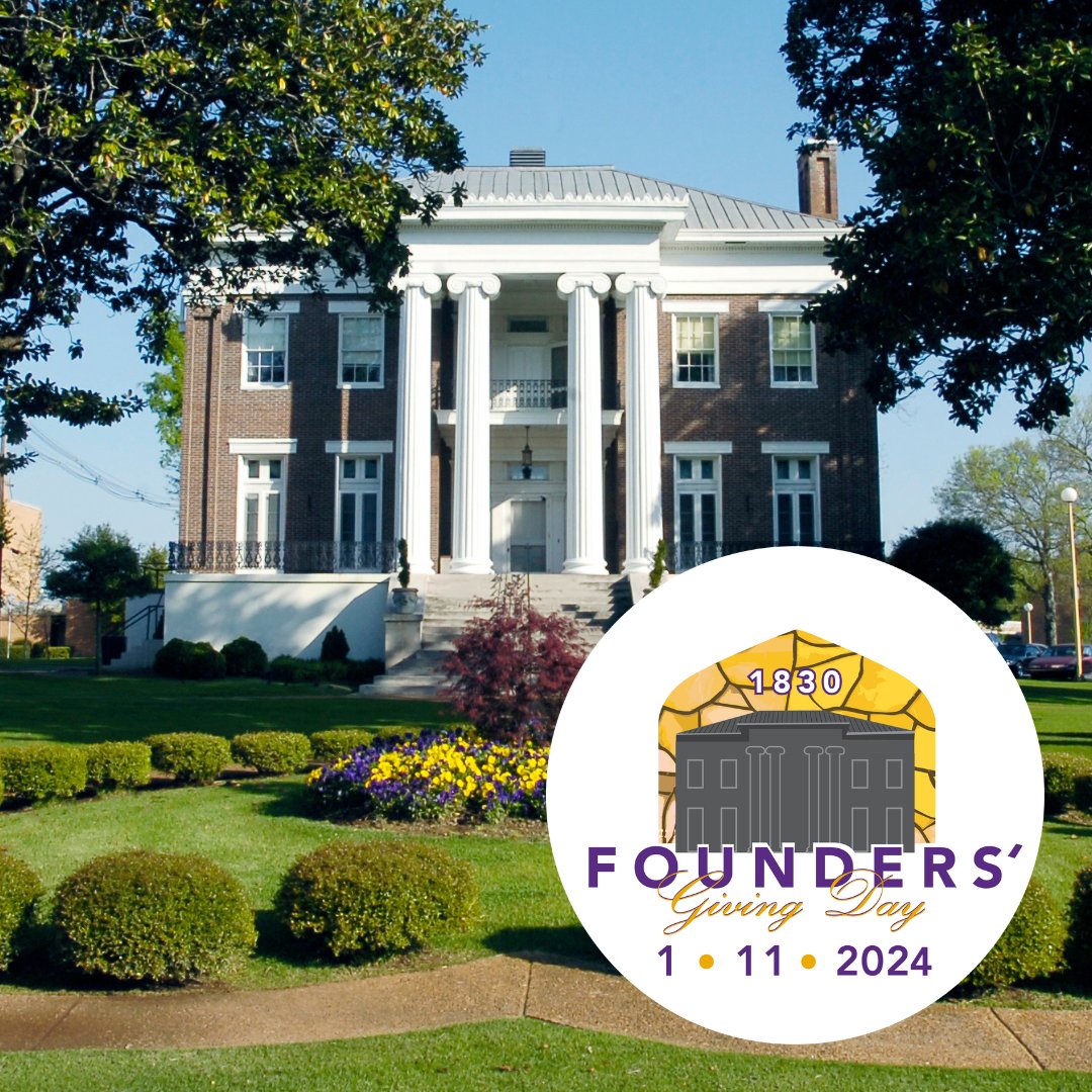 Today is our Fifth UNA Founders’ Day! Make a difference by giving a gift in observance of UNA Founders’ Day here: zurl.co/1Te5. Choose College of Arts, Sciences, and Engineering and Interdisciplinary &amp; Professional Studies to specifically support our students.