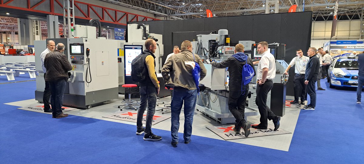 We’ve had a great start at Autosport International where we’re exhibiting today & tomorrow (12th Jan). Come along to see us in Hall 2, Stand E470 at the Birmingham NEC where you can meet the XYZ Team & see the machines we have on the stand. #xyzmachinetools #autosport