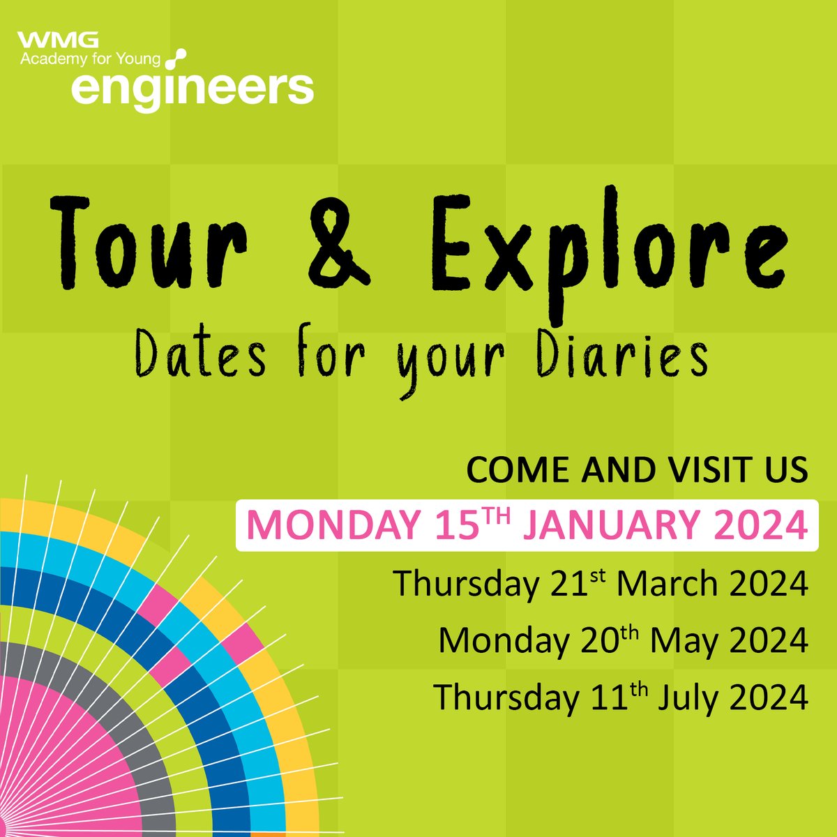 Come and tour with us at WMG Academy. Look around and ask any questions in person before the application deadline. 
Register here: rb.gy/lvww8b or email us at solihull.info@wmgacademy.org.uk
#TourAndExplore #ApplicationDeadline #WMGAcademySolihull #WMGAcademy