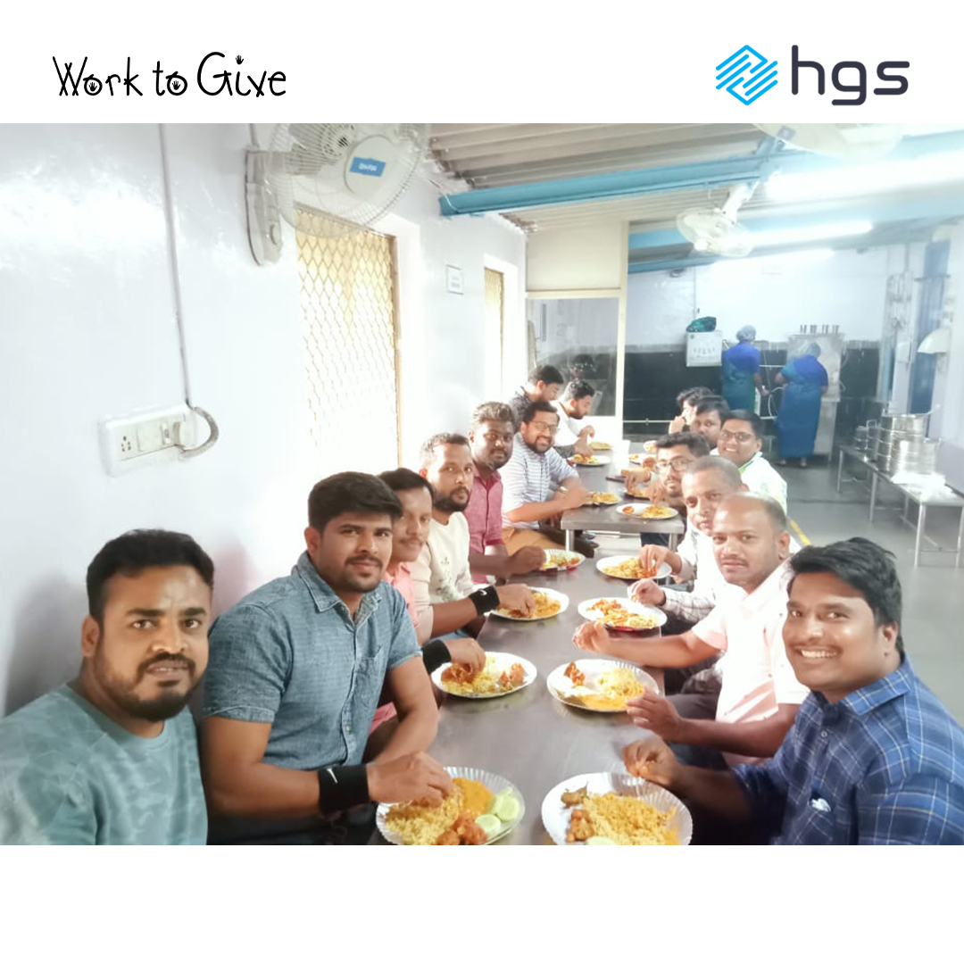 LifeAtHGS's tweet image. Dedicated volunteers from our Finance and Accounts team at #HGSBangalore recently visited the TAPF kitchen to whip up something special, spreading smiles through their heartfelt efforts and embracing the spirit of #WorkToGive.

Join HGS: bit.ly/3RX62Sd

#HumansOfHGS