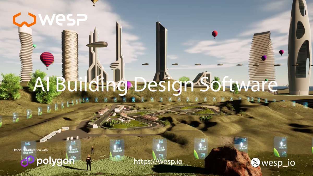 wesp_io's tweet photo. 🔥AI building design software  

You can rent an apartment or office in a skyscrape. Also you can let our integrated AI building design software built your own house, office, shop or other company building. check: https://t.co/OWFYeB2T6r   

#Wesp #Metaverse #onPolygon https://t.co/dCkNIL6KAq