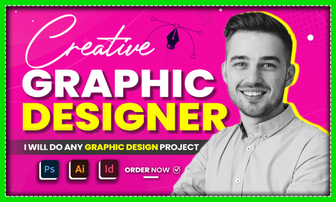 If you are looking for a professional and creative Graphic Designer, then you have come to the right place.
Hi, I'm here as a certified graphic designer, to provide you all services related to graphic designing.
#GraphicDesign #Creative #Logodesigner #uiux #branding