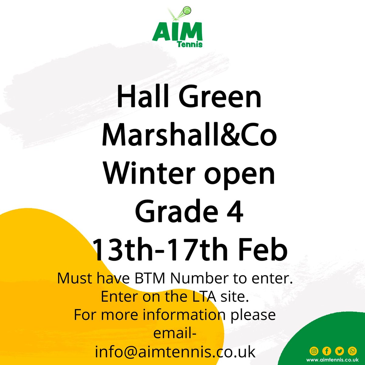 Take a look at our Weeklong event at Hall Green
#tennis #sport #tournament