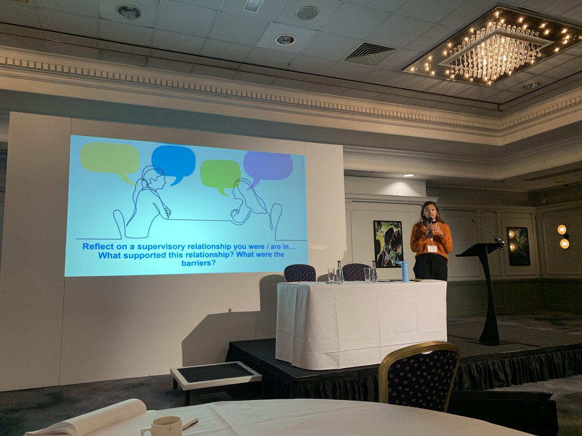 VivianEdPsych's tweet photo. ⁦@DECPOfficial⁩ #decpconference Excellent session from Tara Janda - Cambridgeshire - describes transcultural supervision processes that are culturally responsive, commissioned and agreed by supervisors and supervisee. https://t.co/GXejibdRy9