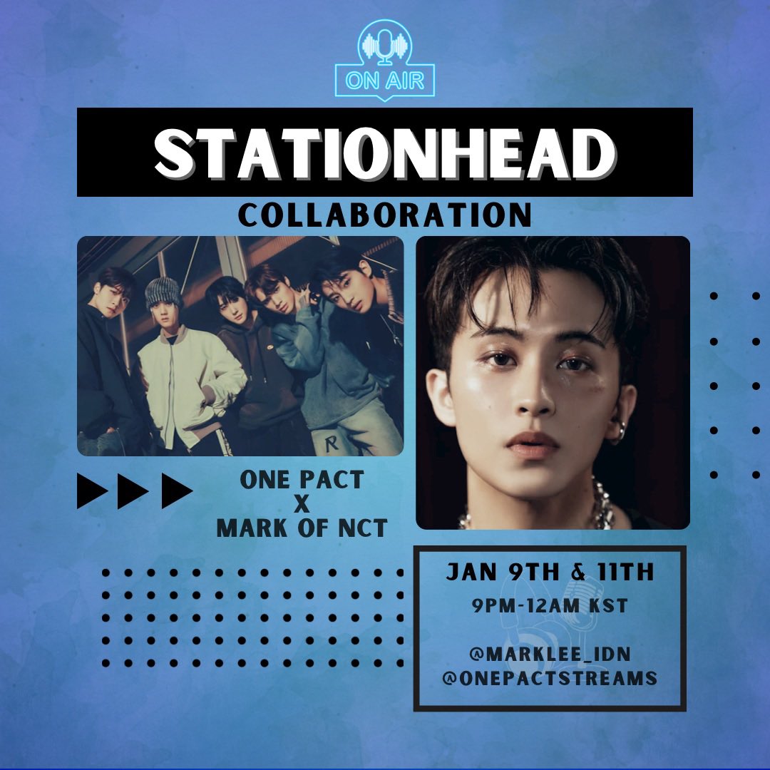 onepactstreams's tweet photo. ✨From This MOMENT✨

[📻] ‼️ ON AIR NOW ‼️

Day 2 is today!🩵 @MARKLEE_IDN 

🎙️Host: @Onepactstreams 
🗓️ Jan 11th 9PM-12AM KST
🔗 https://t.co/Lgtjjl9PtR 

#MARKxONEPACT #MARKLEE #ONEPACT #원팩트 #ワンパクト #OnePactStreamingParty https://t.co/jqIffa6ss7