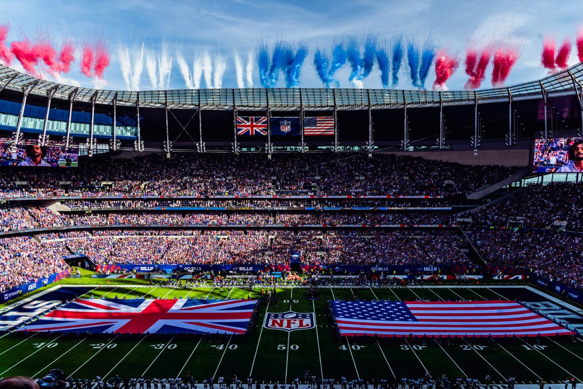 🚨🏈 BREAKING: The designated home teams for next season’s NFL London and Germany games: 🇬🇧 Bears - Tottenham 🇬🇧 Vikings - Tottenham 🇬🇧 Jaguars - Wembley 🇩🇪 Panthers - Munich