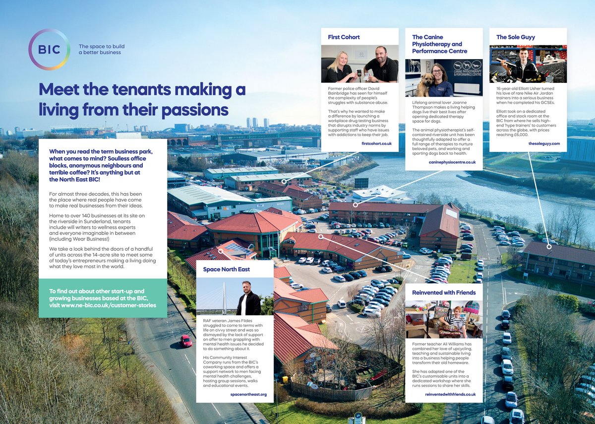 Meet the tenants making a living from their passions at North East BIC

Read more in the Winter 2023-24 issue of Wear Business.

Available online here: wear.business/magazine/issue…