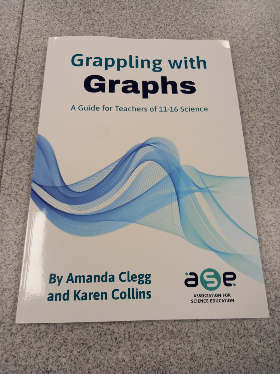 Look what arrived today! Grappling with Graphs is a super useful book and an essential purchase for every Science dept. In addition to the printed book there are superb digital resources too. Thank you Amanda and Karen  🙂 👏👏👏👏👏
