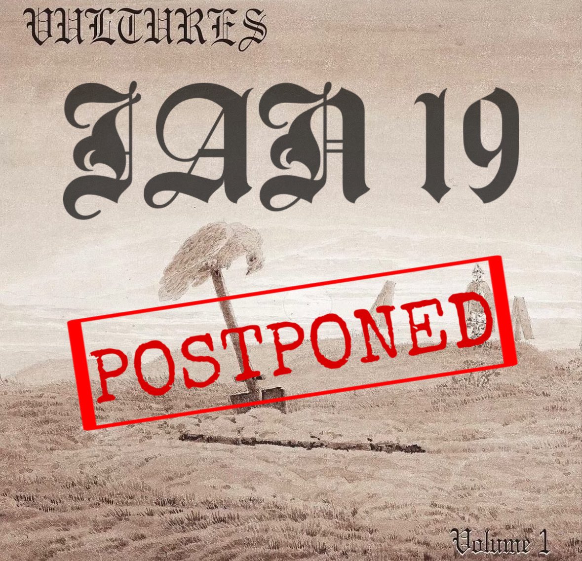 yefanatics's tweet photo. 🥷🏾 ¥$ 
🦅 VULTURES 
💽 POSTPONED ALBUM
🗓️ JANUARY, 19 .

“Postponed again to January 19.” https://t.co/T1DbC9kpsr