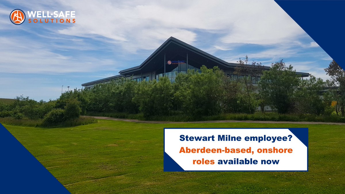 wellsafe_decom's tweet photo. We’ve several onshore-based roles available at our global Aberdeen HQ.
We’re keen to hear from Stewart Milne Group employees, though applications are open to all.
Email hr@wellsafesolutions.com!
#wellsafesolutions #wearewellsafe #decommissioning #stewartmilne #werehiring https://t.co/egqTl3E5Yx