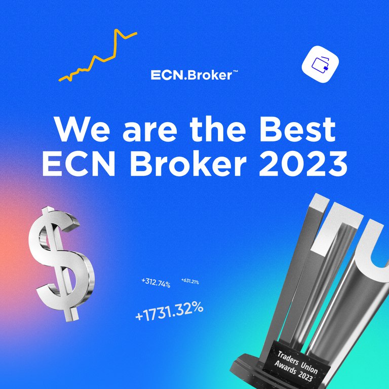 ecn_en's tweet photo. ‍https://t.co/In0PDaFvtc is the Best ECN Broker 2023!

https://t.co/In0PDaFvtc keeps the title of "Best ECN Broker" and won in this nomination, beating more than 200 Traders Union Awards participants providing financial services using ECN technology.

As you know, ECN stands for Electronic Communication Network, a communication network that connects a broker's clients directly to the interbank market. Thanks to this technology, https://t.co/In0PDaFvtc clients can get assets at the best prices and with minimal spreads.

You can open the best ECN account with us at https://t.co/In0PDaFvtc!

The competition for the title of "Best ECN Broker" was exciting and we are proud to be the winners in this prestigious category. Thank you to everyone who voted in favor of https://t.co/In0PDaFvtc, we are glad that you see and appreciate the efforts of our team and the constant growth of our service quality. We appreciate the trust of our clients and promise to continue providing outstanding service.

Here is the full list of award winners and voting details.

This is not the first time we have become the best ECN broker - we won this nomination last year as well.