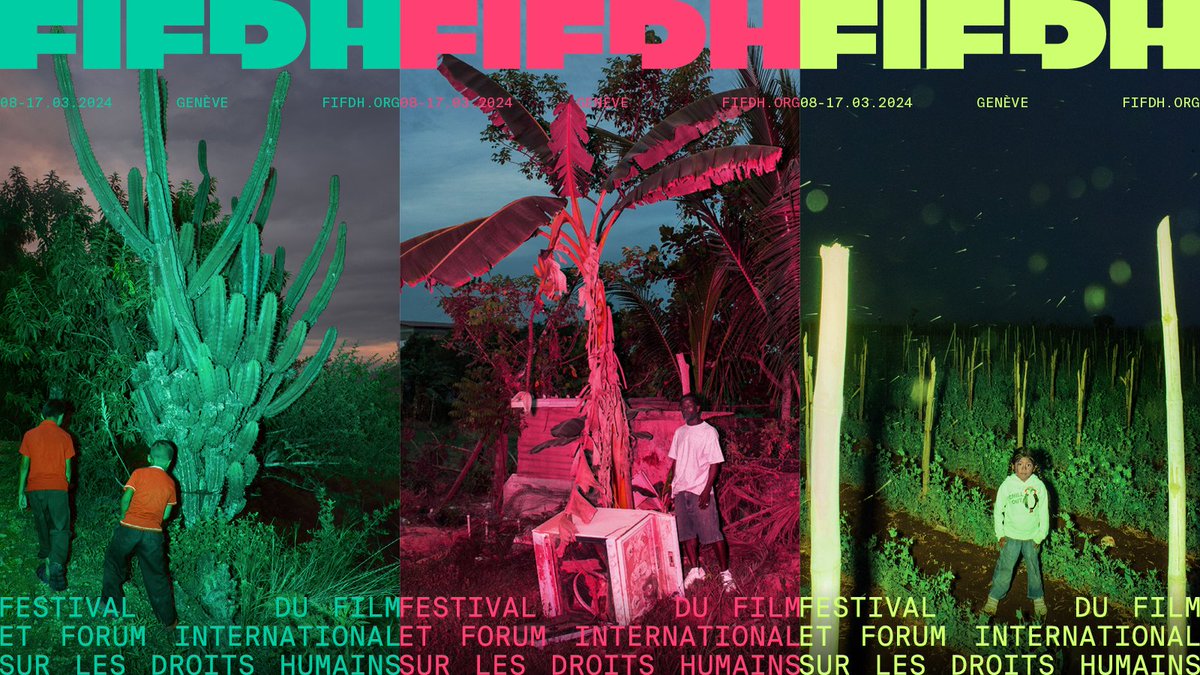 FIFDH Geneva (@fifdh) on Twitter photo Les affiches 2024 sont là !🤩 Nous sommes heureux‧euses de vous présenter le triptyque du photographe <a href="/BenoitPaille/">Benoit Paillé</a>, qui apporte un coup de projecteur en trois teintes sur la relation entre l’humain, le vivant, les territoires et l’environnement à travers l'art et l'engagement. Les affiches 2024 sont là !🤩 Nous sommes heureux‧euses de vous présenter le triptyque du photographe <a href="/BenoitPaille/">Benoit Paillé</a>, qui apporte un coup de projecteur en trois teintes sur la relation entre l’humain, le vivant, les territoires et l’environnement à travers l'art et l'engagement.