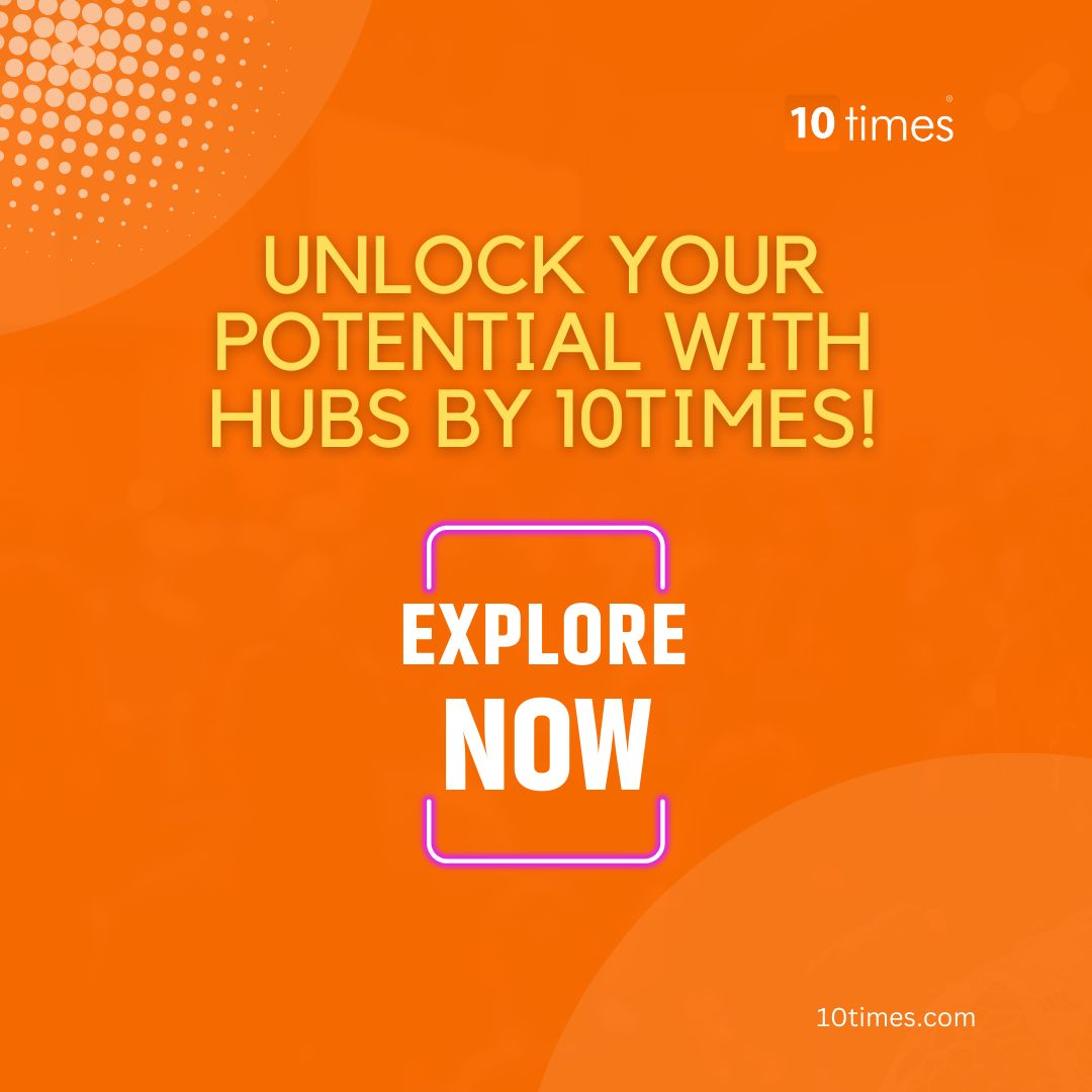 10_times's tweet image. Ready to Elevate Your Professional Network? HUBS by 10times is your ultimate destination to connect, collaborate, and converse with industry peers.

Join now: buff.ly/3S4neGT

#10timesHUBS #IndustryInsights #NetworkingHub