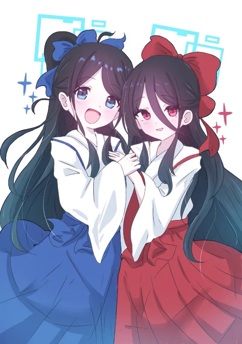 #ブルアカみこみこ天童姉妹 