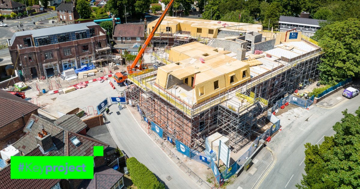 KeystoneGroup_'s tweet image. Check out this #KeyProject Allerton Road Fire &amp;amp; Police Station, Liverpool.
The @smartroof_  offsite manufactured modular ‘room in roof’ system played a significant part in the creation of this greener, more sustainable building scheme.
smartroof.co.uk/allerton-road-…