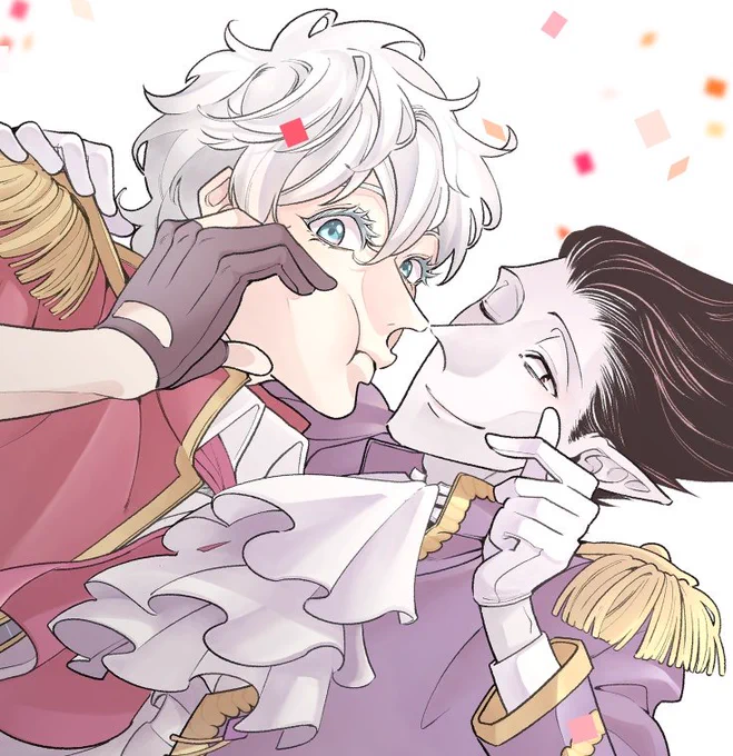 #我ながら天才なお顔4選  表情描くのすきです