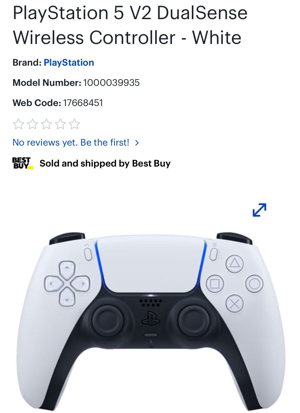 🅾️🔺️◻✖ on X: The DualSense V2 controller for PS5 mysteriously appears on  Best Buy Canada! The controller features “exceptional battery life of up to  12 hours of gameplay” 🔥🔥  / X