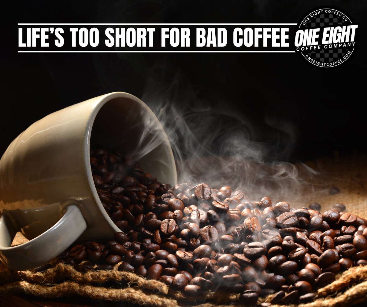 Life’s too short for bad coffee ❌

OneEightCoffee.com

#Coffee
#coffeedaily 
#coffeebeans 
#coffeefirst 
#vanillacoffee