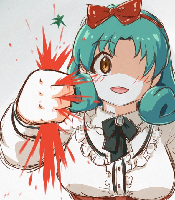 おっぱい見せてって言ったらトマトジュース作ってくれた優しい^o^ 