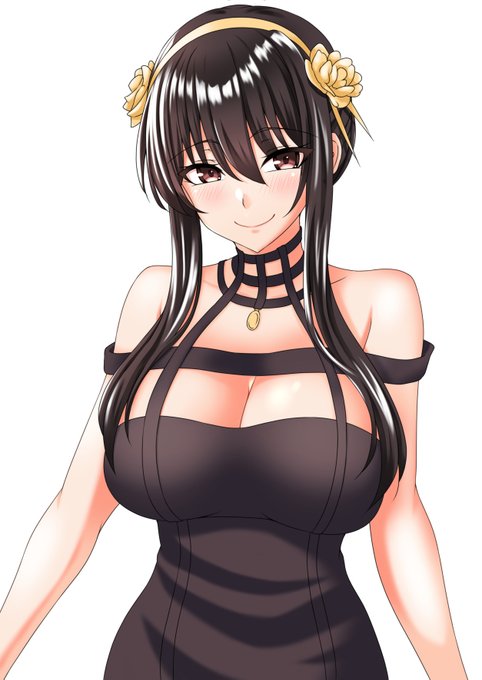 スパイファミリーのヨルさん塗りました 