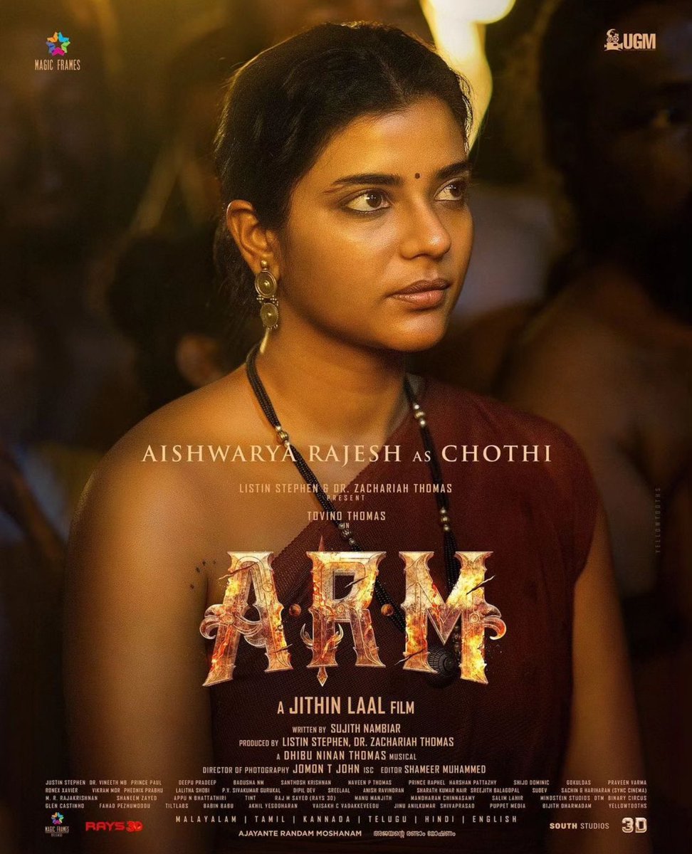 QuereshiAbraam's tweet photo. #AishwaryaRajesh as #Chothi in #AjayanteRandamMoshanam https://t.co/ecUE2qffGN
