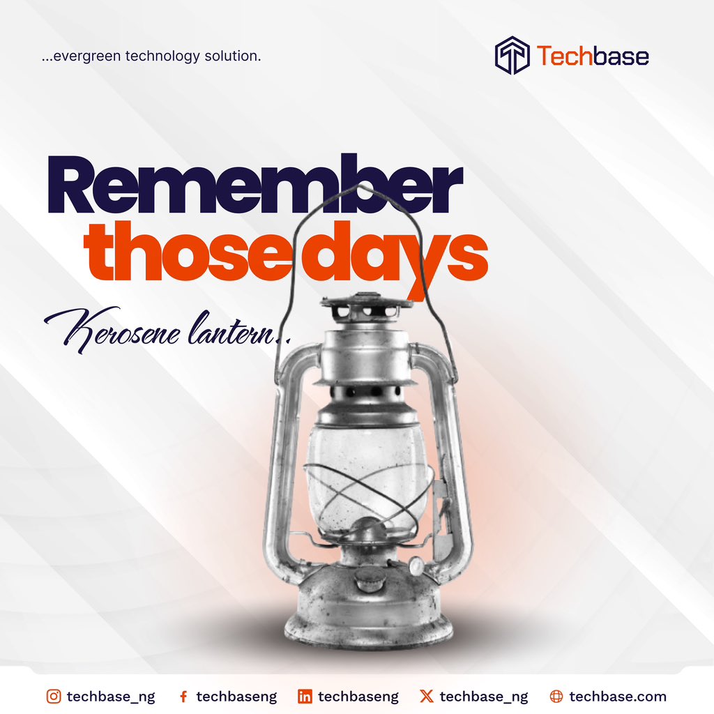 The use of kerosene lanterns was common in the past, providing a source of light in many households before widespread access to electricity. It’s interesting to reflect on how technology has evolved since then.

#lantern #kerosenelamp #throwbackthursday #techbase #techbaseng